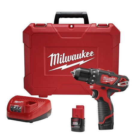Milwaukee 2407 - 22 M12 3/8 Drill/Driver Kit - Mississauga Hardware Centre IncMilwaukee2407-22