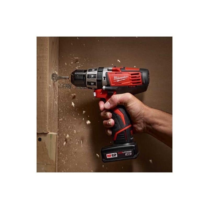 Milwaukee | 2411 - 20 M12 Cordless Lithium - Ion 3/8" Hammer Drill Driver - Mississauga Hardware Centre IncMilwaukee2411-20