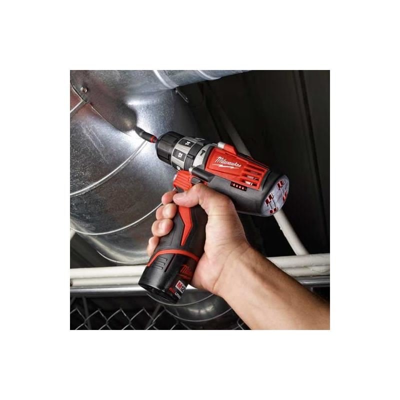 Milwaukee | 2411 - 20 M12 Cordless Lithium - Ion 3/8" Hammer Drill Driver - Mississauga Hardware Centre IncMilwaukee2411-20