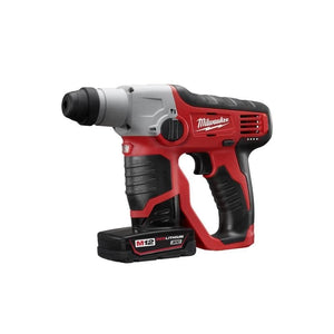 Milwaukee | 2412 - 22XC M12 Cordless Lithium - Ion 1/2" SDS - Plus Rotary Hammer Kit - Mississauga Hardware Centre IncMilwaukee2412-22XC