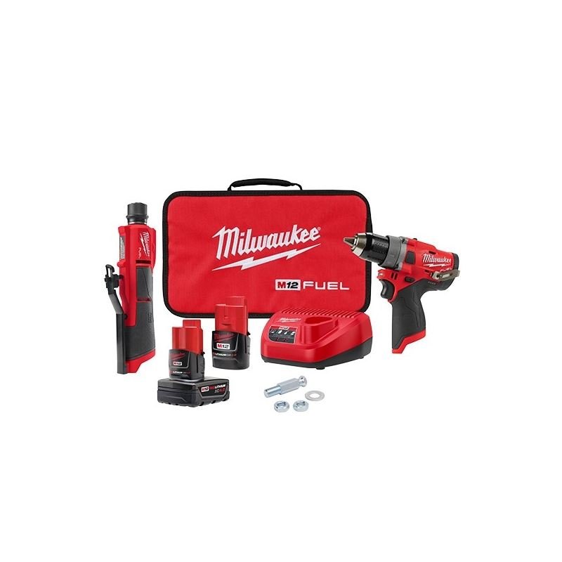 Milwaukee 2459 - 22 M12 FUEL Commercial Tire Flat Repair Kit - Mississauga Hardware Centre Inc