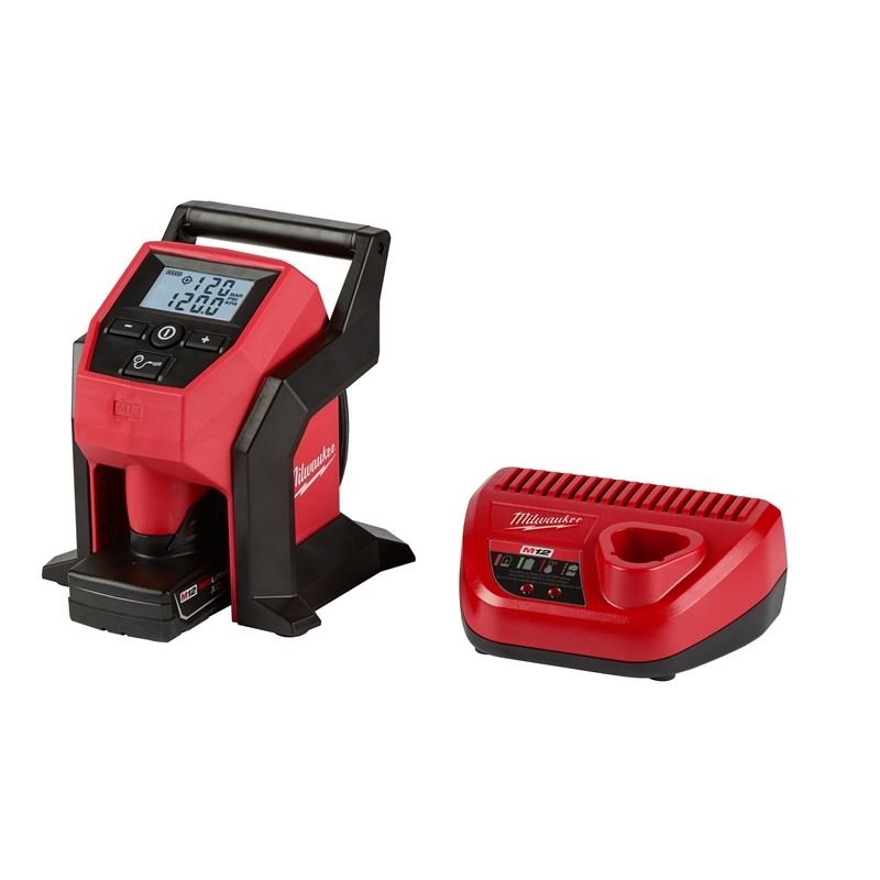 Milwaukee 2475 - 21XC M12â„¢ Compact Inflator - Mississauga Hardware Centre IncMilwaukee2475-21XC