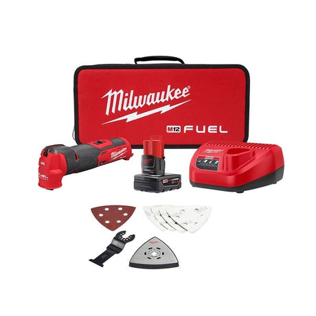 Milwaukee 2526 - 21XC M12 FUEL Oscillating Multi - Tool Kit - Mississauga Hardware Centre Inc