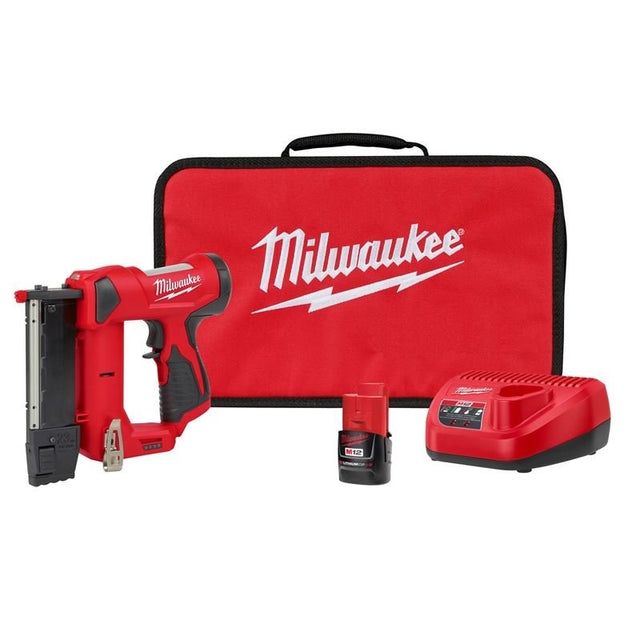 Milwaukee 2540 - 21 M12 23 Gauge Pin Nailer Kit - Mississauga Hardware Centre Inc