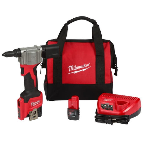Milwaukee 2550 - 22 M12 Rivet Tool Kit - Mississauga Hardware Centre IncMilwaukee2550-22