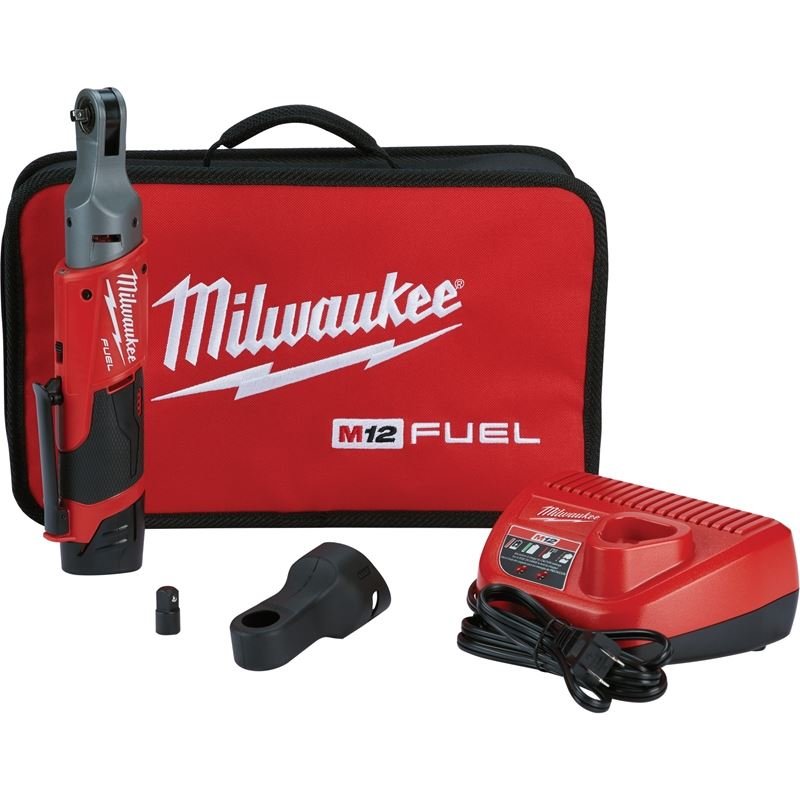Milwaukee 2556 - 21 M12 FUEL 1/4 in Ratchet Kit - Mississauga Hardware Centre Inc