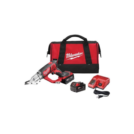Milwaukee | 2635 - 22 M18 Cordless 18 Gauge Double Cut Shear Kit - Mississauga Hardware Centre IncMilwaukee2635-22