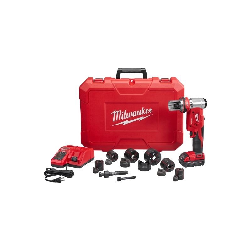Milwaukee 2677 - 21 M18 FORCE LOGIC 6T Knockout Tool 1/2" - 2" Kit - Mississauga Hardware Centre IncMilwaukee2677-21
