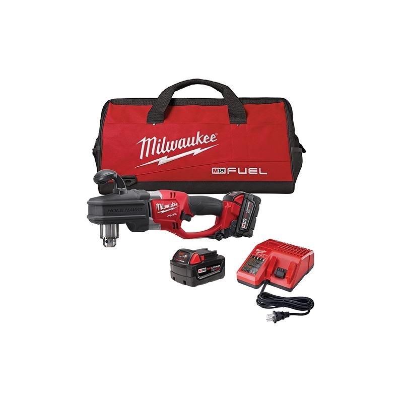 Milwaukee | 2707 - 22 M18 FUEL HOLE HAWG 1/2" Right Angle Drill Kit - Mississauga Hardware Centre IncMilwaukee2707-22