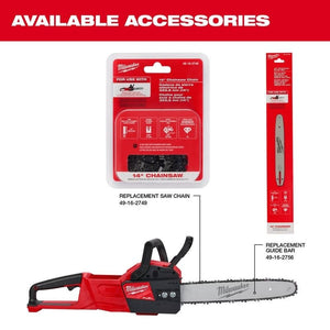 Milwaukee 2727 - 20C M18 FUEL 14in Chainsaw - Mississauga Hardware Centre Inc