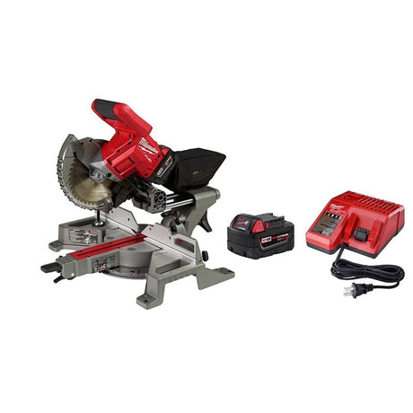 Milwaukee 2733 - 21 M18 FUELâ„¢ 7 - 1/4â€ Dual Bevel Sliding Compound Miter Saw Kit - Mississauga Hardware Centre IncMilwaukee2733-21