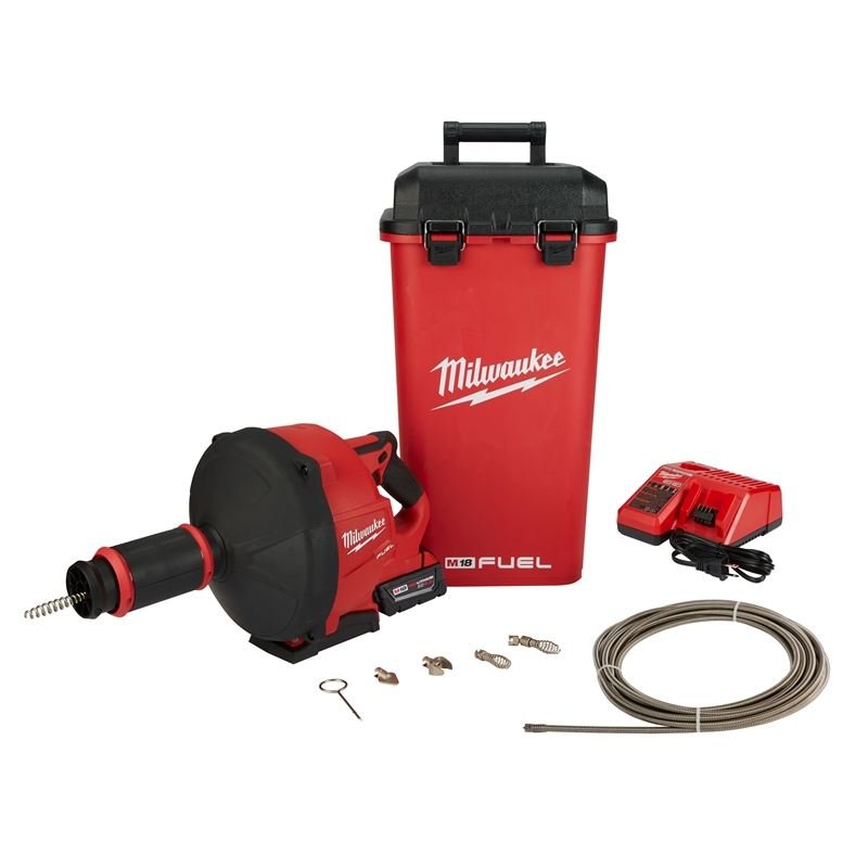 Milwaukee 2772B - 21XC M18 FUELâ„¢ Drain Snake w/ CABLE DRIVEâ„¢ Kit - Mississauga Hardware Centre IncMilwaukee2772B-21XC