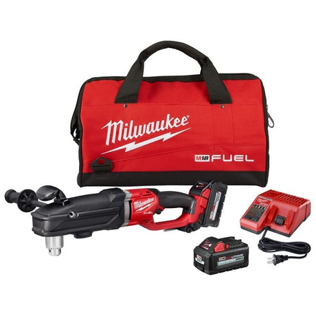 Milwaukee 2809 - 22 M18 FUEL SUPER HAWG 1/2 in Right Angle Drill Kit - Mississauga Hardware Centre Inc