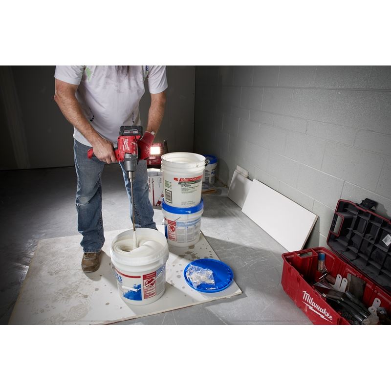 Milwaukee 2810 - 20 M18 FUEL Mud Mixer with 180 degree Handle (Tool Only) - Mississauga Hardware Centre Inc