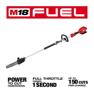 Milwaukee 2825 - 20PS M18 FUEL 10in Pole Saw w/ QUIK - LOK - Mississauga Hardware Centre Inc