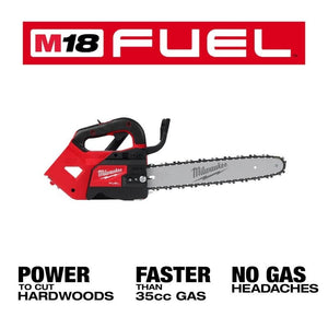 Milwaukee 2826 - 20T M18 FUEL 14in Top Handle Chainsaw - Mississauga Hardware Centre Inc