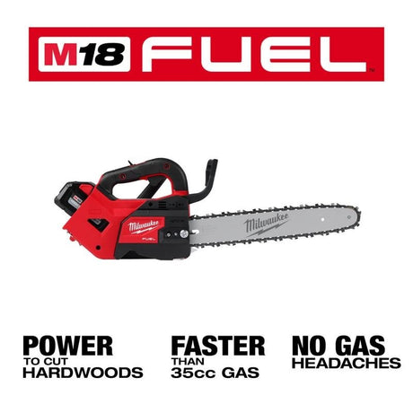 Milwaukee 2826 - 21T M18 FUEL 14in Top Handle Chainsaw Kit - Mississauga Hardware Centre Inc