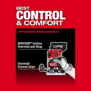 Milwaukee 2838 - 20 M18 FUEL 18 Volt Lithium - Ion Brushless Cordless 1/2in Router - Tool Only - Mississauga Hardware Centre Inc