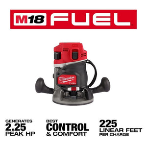 Milwaukee 2838 - 20 M18 FUEL 18 Volt Lithium - Ion Brushless Cordless 1/2in Router - Tool Only - Mississauga Hardware Centre Inc