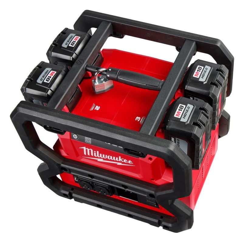 Milwaukee 2845 - 20 M18 CARRY - ON 3600W/1800W Power Supply - Mississauga Hardware Centre Inc