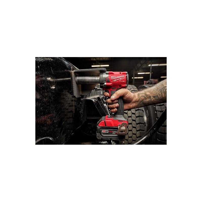 Milwaukee 2855P - 22 M18 FUEL 1/2 Compact Impact Wrench w/ Pin Detent Kit - Mississauga Hardware Centre Inc