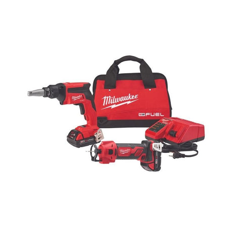 Milwaukee 2866 - 22CTP Drywall Gun Kit With Cutout Tool - Mississauga Hardware Centre IncMilwaukee2866-22CTP