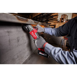 Milwaukee 2886 - 20 M18 FUEL 5in Flathead Braking Grinder, Paddle Switch No - Lock - Mississauga Hardware Centre Inc
