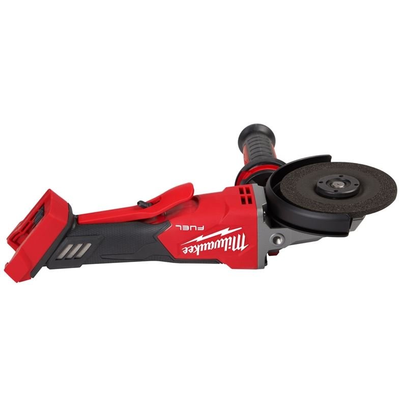 Milwaukee 2886 - 20 M18 FUEL 5in Flathead Braking Grinder, Paddle Switch No - Lock - Mississauga Hardware Centre Inc