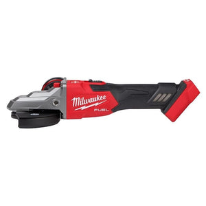 Milwaukee 2887 - 20 M18 FUEL 5in Flathead Braking Grinder, Slide Switch Lock - On - Mississauga Hardware Centre Inc