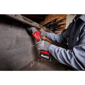 Milwaukee 2887 - 20 M18 FUEL 5in Flathead Braking Grinder, Slide Switch Lock - On - Mississauga Hardware Centre Inc