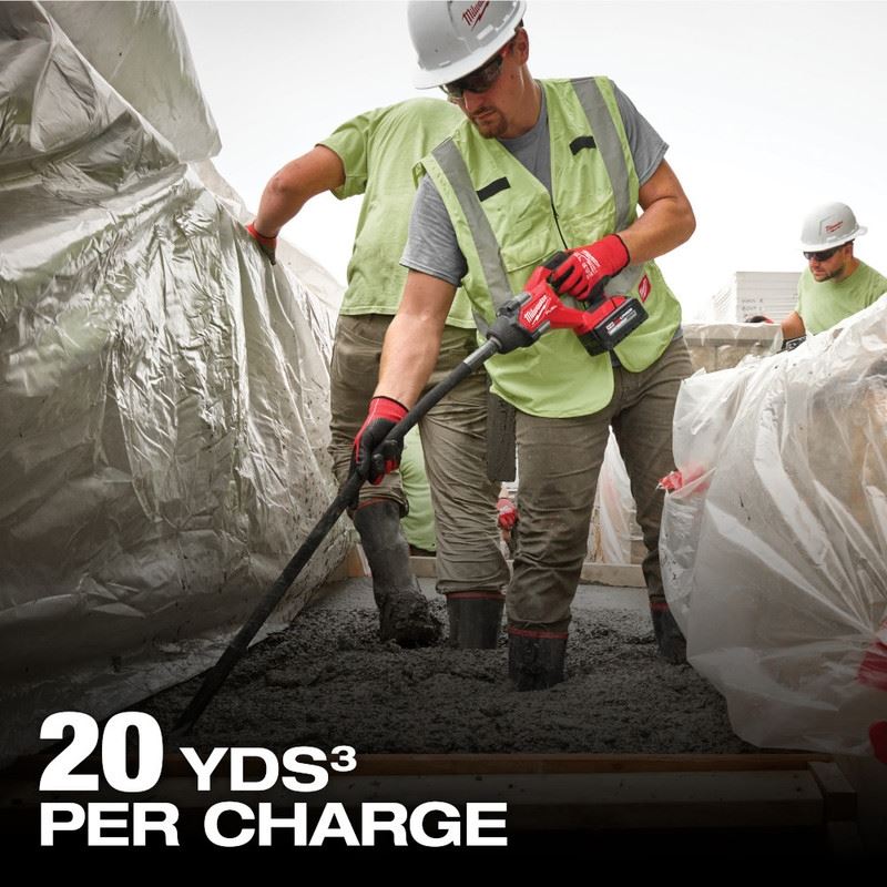 Milwaukee 2911 - 20 M18 FUEL 8ft Concrete Pencil Vibrator - Mississauga Hardware Centre Inc