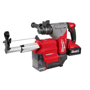 Milwaukee 2915 - 22DE M18 FUEL 1 - 1/8in SDS Plus Rotary Hammer w/ ONE - KEY and HAMMERVAC Dedicated Dust Extractor Kit - Mississauga Hardware Centre Inc