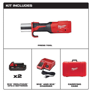 Milwaukee 2922 - 20 M18 FORCE LOGIC Press Tool w/ ONE - KEY - Mississauga Hardware Centre Inc