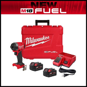 Milwaukee 2953 - 22 M18 FUEL 1/4in Hex Impact Driver Kit - Mississauga Hardware Centre Inc