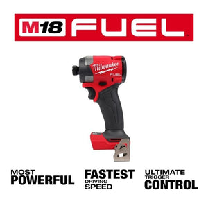 Milwaukee 2953 - 22 M18 FUEL 1/4in Hex Impact Driver Kit - Mississauga Hardware Centre Inc