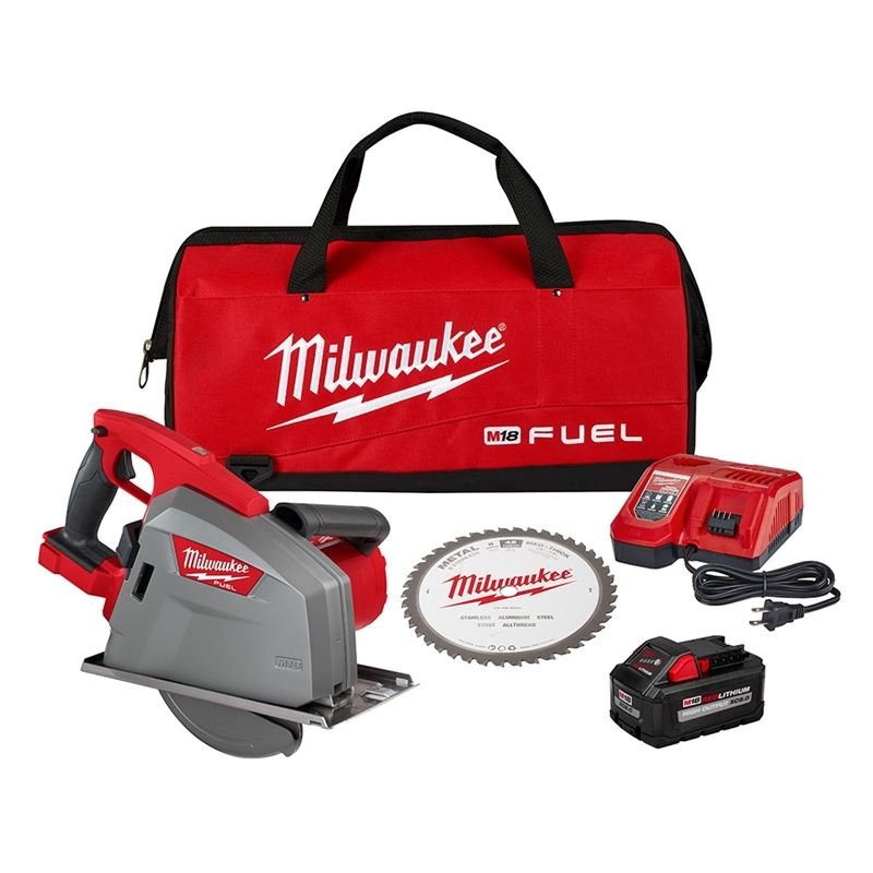 Milwaukee 2982 - 21 M18 8" Metal Cutting Circular Saw Kit - Mississauga Hardware Centre Inc