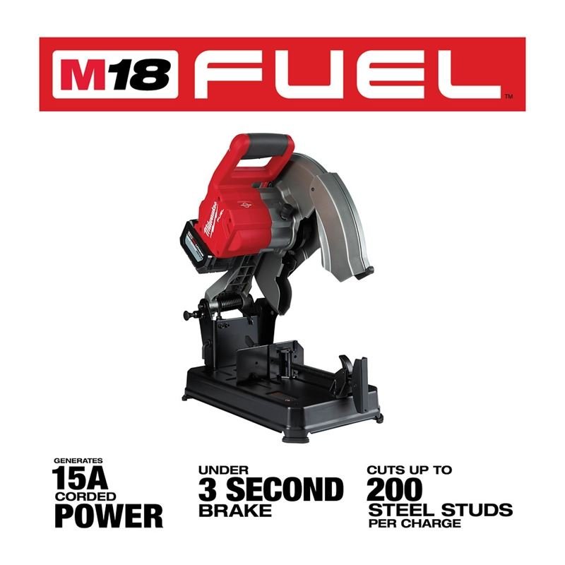 Milwaukee 2990 - 21HD M18 FUEL 14in Abrasive Chop Saw Kit - Mississauga Hardware Centre Inc