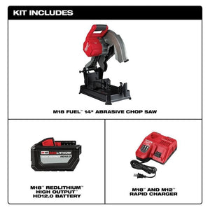 Milwaukee 2990 - 21HD M18 FUEL 14in Abrasive Chop Saw Kit - Mississauga Hardware Centre Inc