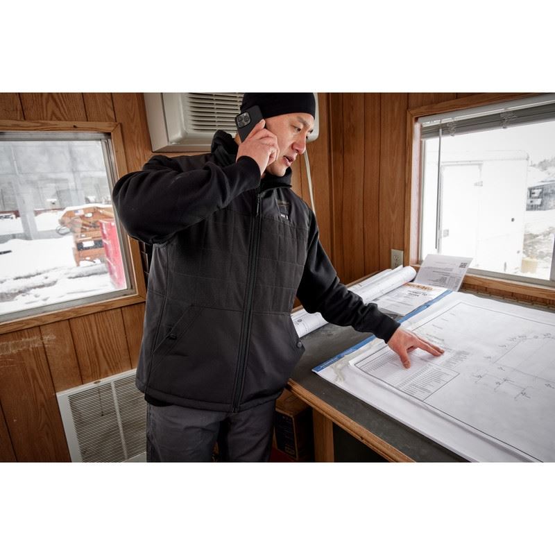 Milwaukee 305B - 21 M12 Heated AXIS Vest Kit - Black - Mississauga Hardware Centre Inc