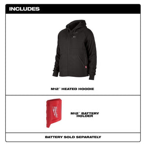 Milwaukee 306B - 20 M12 Heated Hoodie - Black - Mississauga Hardware Centre Inc