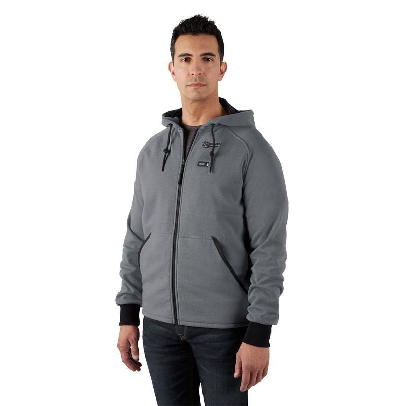 Milwaukee 306G - 21 M12 HEATED HOODIE KIT - GREY - Mississauga Hardware Centre Inc