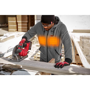 Milwaukee 306G - 21 M12 HEATED HOODIE KIT - GREY - Mississauga Hardware Centre Inc
