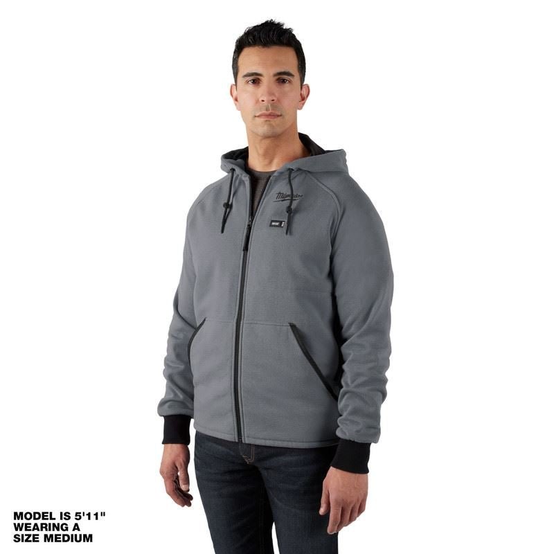 Milwaukee 306G - 21 M12 HEATED HOODIE KIT - GREY - Mississauga Hardware Centre Inc