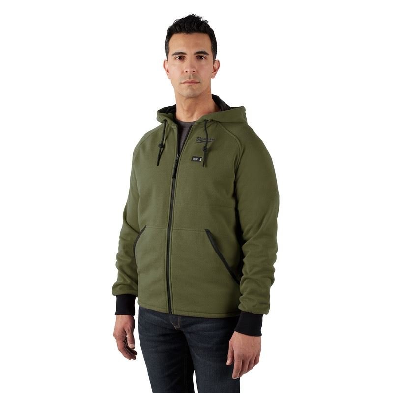 Milwaukee 306GN - 20 M12 HEATED HOODIE - GREEN - Mississauga Hardware Centre Inc