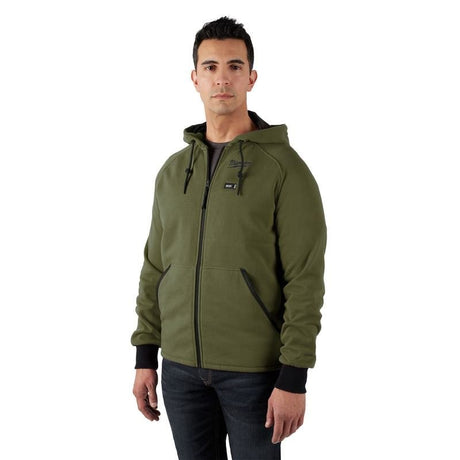 Milwaukee 306GN - 20 M12 HEATED HOODIE - GREEN - Mississauga Hardware Centre Inc