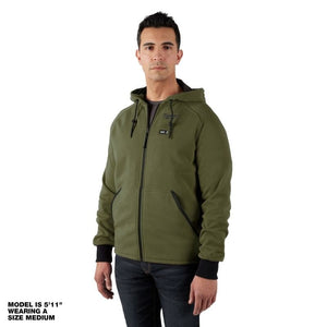 Milwaukee 306GN - 20 M12 HEATED HOODIE - GREEN - Mississauga Hardware Centre Inc