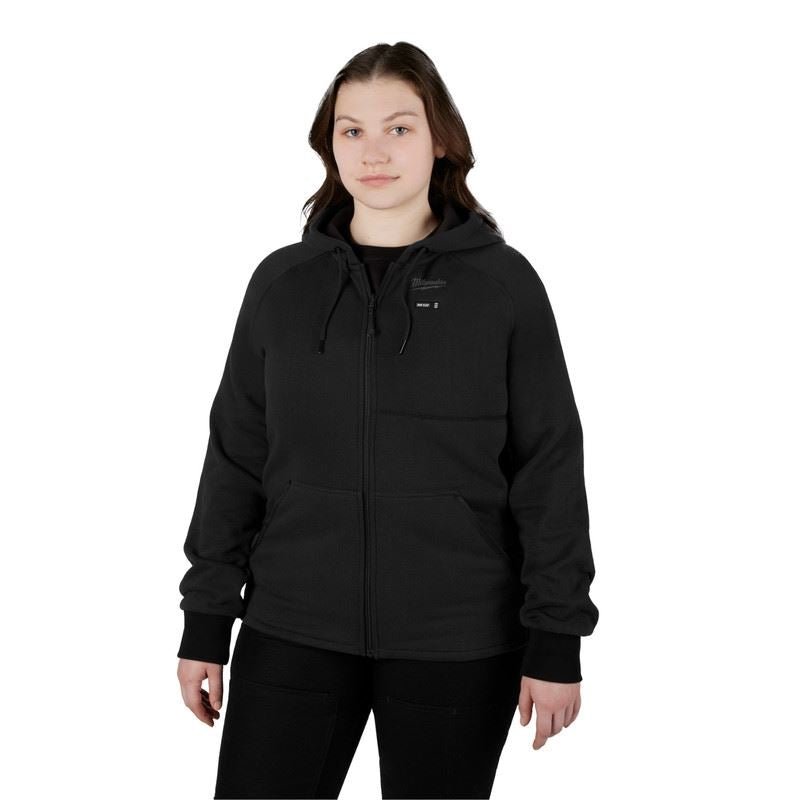 Milwaukee 336B - 21 M12 WOMENS HEATED HOODIE KIT - BLACK - Mississauga Hardware Centre Inc