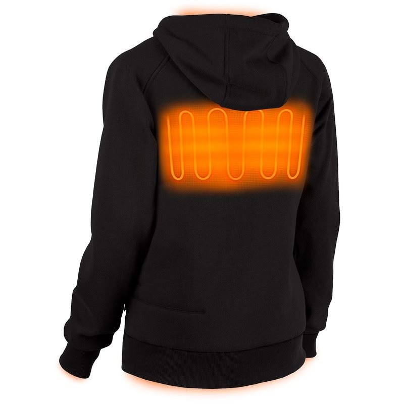 Milwaukee 336B - 21 M12 WOMENS HEATED HOODIE KIT - BLACK - Mississauga Hardware Centre Inc