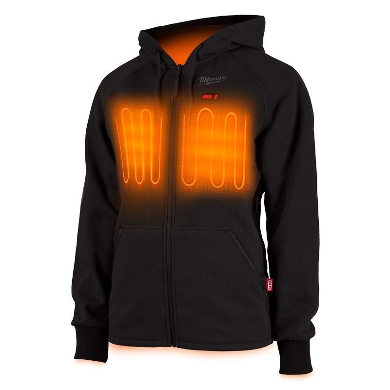 Milwaukee 336B - 21 M12 WOMENS HEATED HOODIE KIT - BLACK - Mississauga Hardware Centre Inc