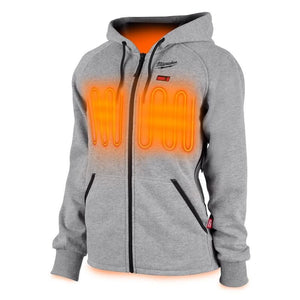 Milwaukee 336G - 21 M12 Womens Heated Hoodie - Gray - Mississauga Hardware Centre Inc